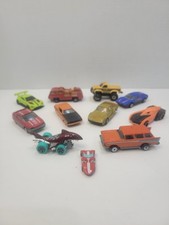 Vintage Diecast Lot 11pc - 1970s/80s Hot Wheels Blackwall, Matchbox, Lesney