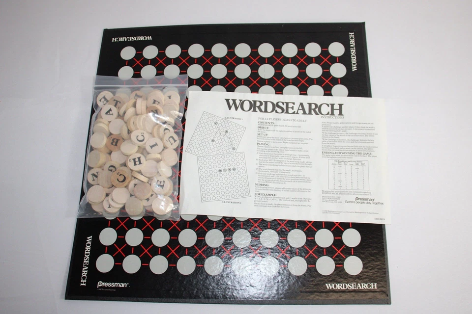 VTG Wordsearch: The Game of Finding Words by Parker Brothers 1988 EUC - Image 4 of 4