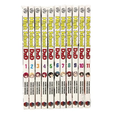 High School DxD Manga Vol 1-11 LOOSE SET English Ecchi Action By Ichiei Ishibumi