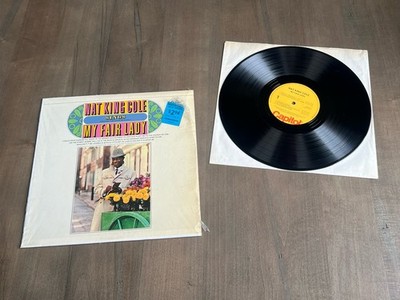 Nat King Cole My Fair Lady Vinyl LP Capitol SM-2117 EX/EX Shrink, Wherehouse Tag