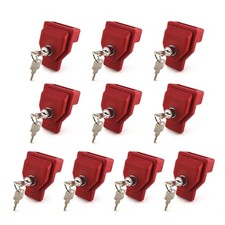 Yujanery Glad Hand Lock Plastic Keyed Alike 10 Pack - Trailer Security
