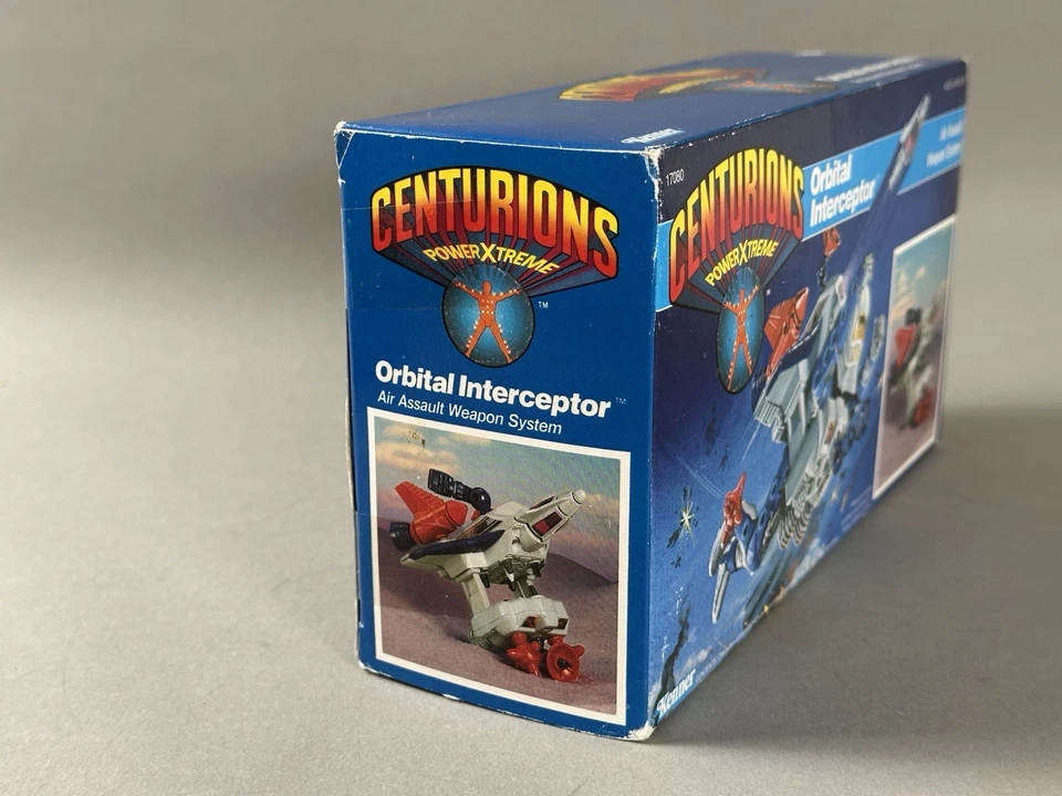 Sistema de armas interceptor orbital Kenner Centurions 1986 de colección nuevo en caja sellado Foto 3 de 4