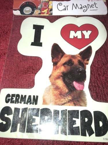 Car Magnet “I Love Shepherd - Picture 3 of 3
