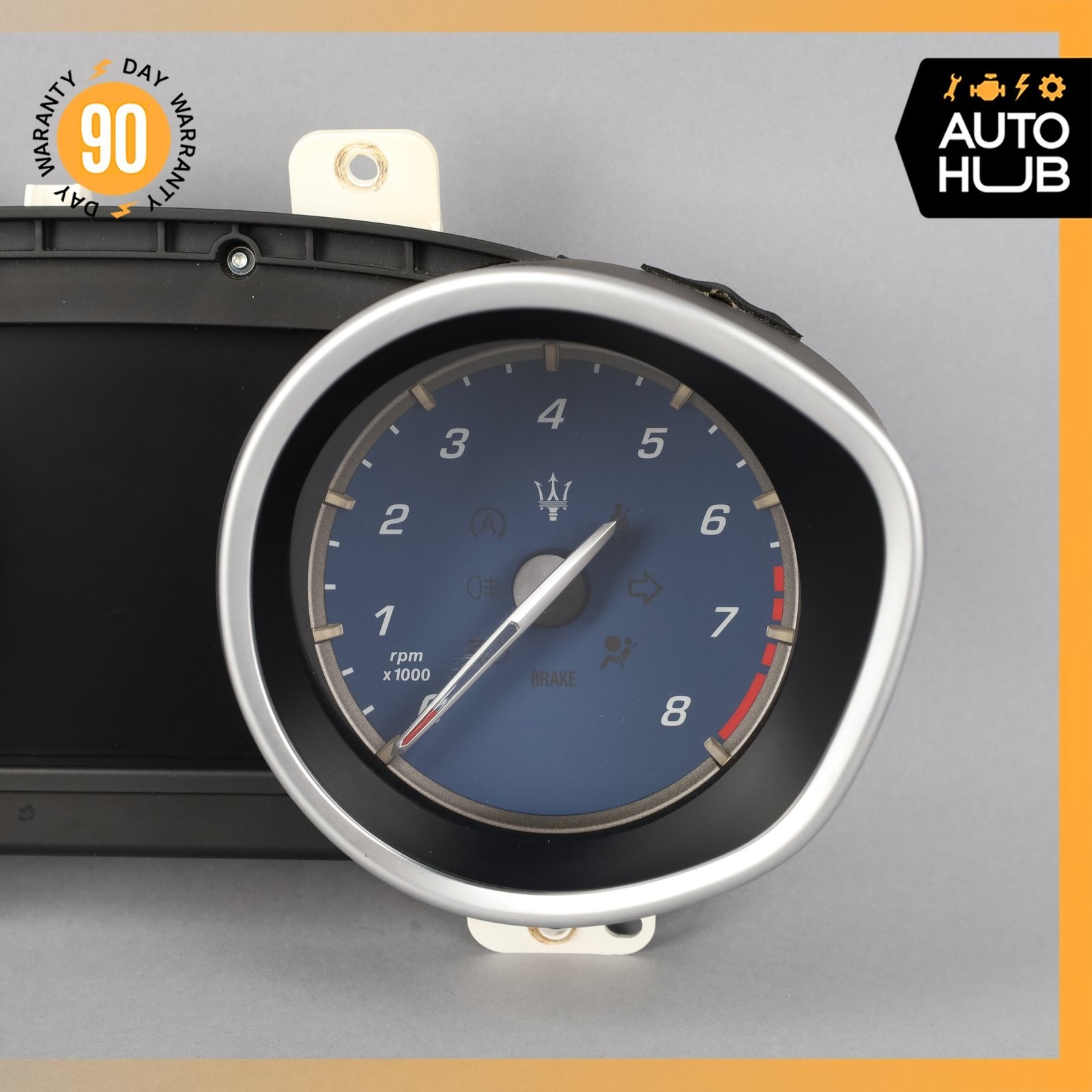14-15 Maserati Ghibli S Q4 M157 Instrument Cluster Speedometer OEM