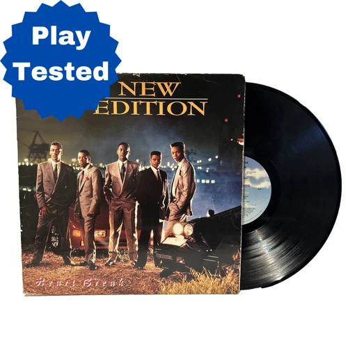 New Edition – Heart Break LP Vinyl Record MCA Records – MCA-42207 1988 1st Press