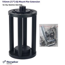 TeSeek XD-6 195mm 7.7" EQ Mount Pier Extension for EQ6 3/8" Screw Tripods