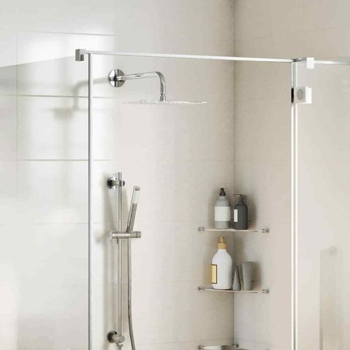 VidaXL Testa Doccia A Pioggia In Acciaio Inox 30x40 Cm Rettangolare