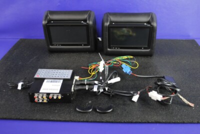 TMI AutoPro Technology DVD Entertainment Headrest System A1285 - Fits Any Car!