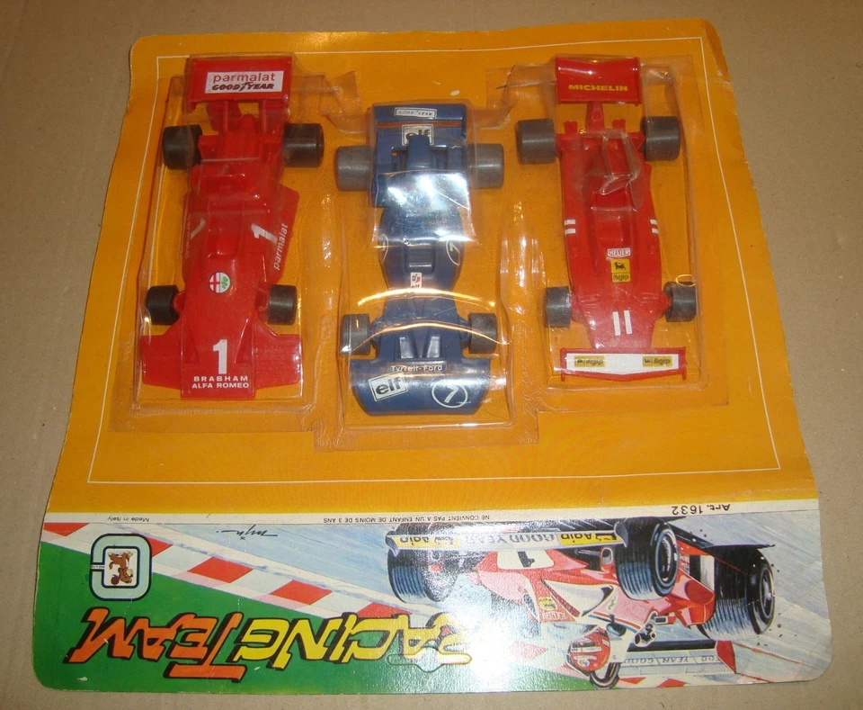 RACING TEAM FERRARI/TYRREL-FORD/BRABHAM ALFA ROMEO CANE' BOLOGNA ANNI 60/70 - Immagine 3 di 4