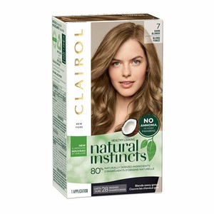 Natural Instincts Clairol Non Permanent Hair Color 7 Dark Blonde 1 Kit 3614226794512 Ebay