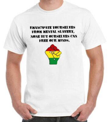 EMANCIPATE YOURSELF HERREN T-SHIRT - Reggae Rasta Bob Marley Redemption Song