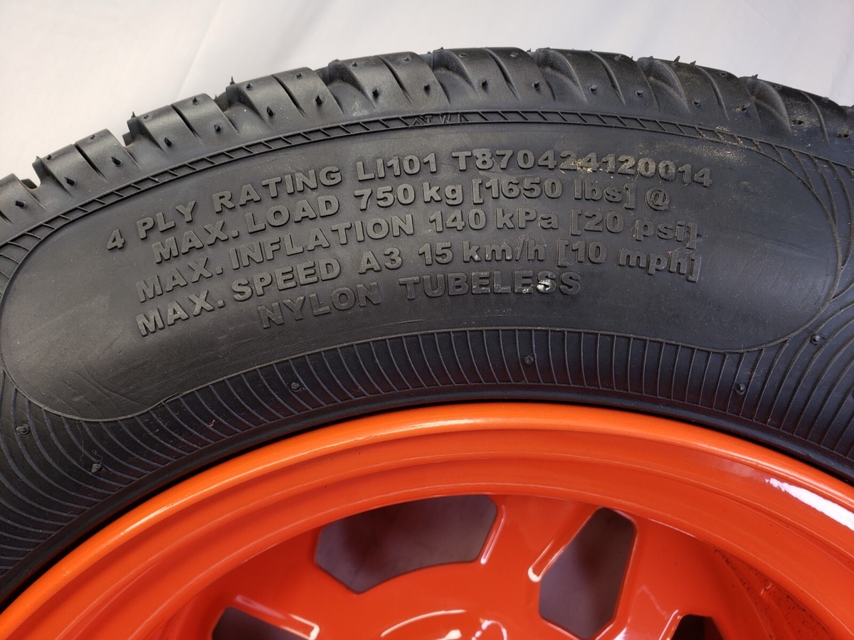 24x12.00-14 Tire Rim Wheel Assembly for Kubota Z421-KWT-60