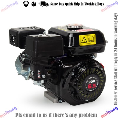 4 Stroke 160cc 6.5HP GX160 Gas Engine Air Cooled For Honda GX160 OHV Pull Start