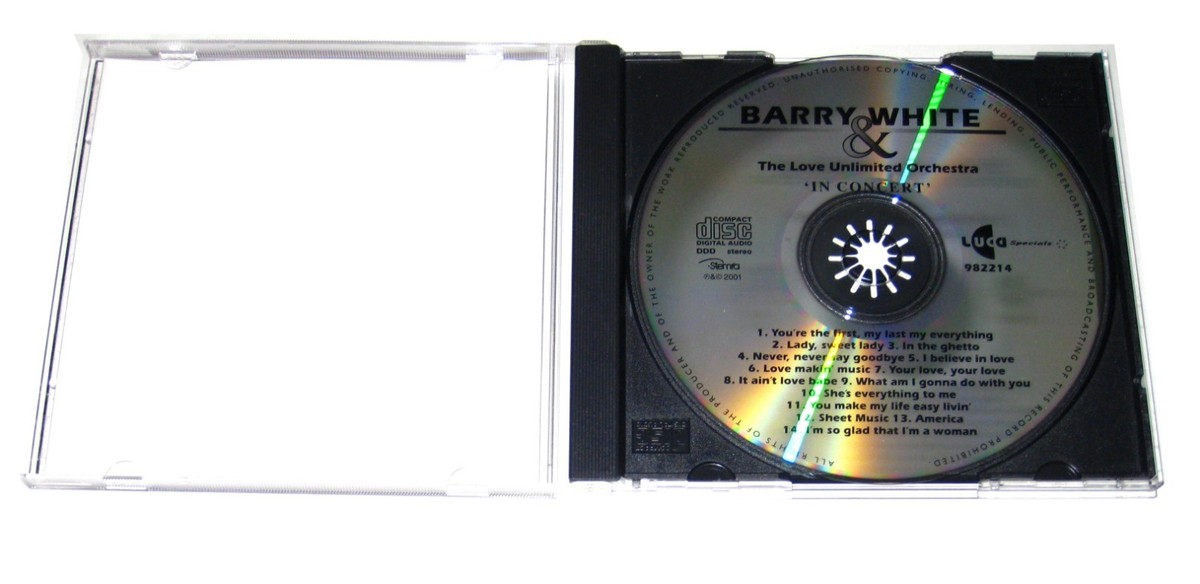 CD: Barry White & The Love Unlimited Orchestra - In Concert