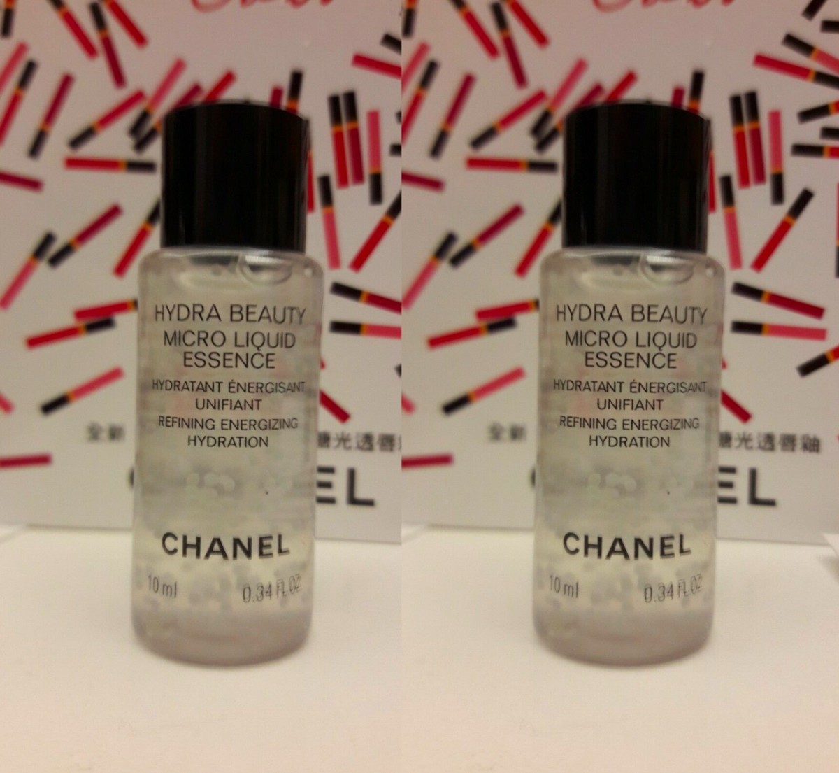 CHANEL HYDRA BEAUTY MICRO LIQUID ESSENCE 20ml = 10ml x 2 | eBay