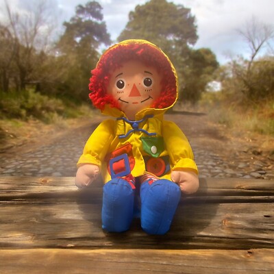 Vintage Playskool Dress Me Raggedy Ann Doll 1991 Learn to