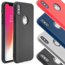 Custodia Protettiva Cellulare Silicone Bumper Custodia per IPHONE X Xs