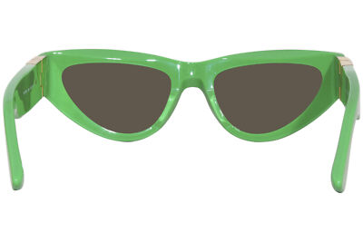 Bottega Veneta BV1176S 003 Sunglasses Women's Green/Green