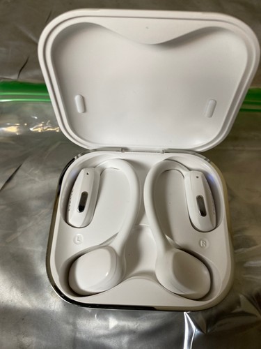 TOZO OpenEgo True Wireless Open Ear Headphone,5.3 Bluetooth Sport -White