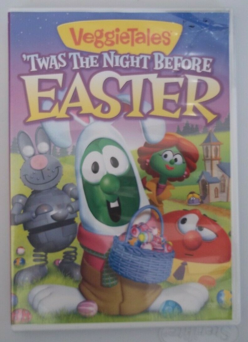 DVD VEGGIETALES 'Twas The Night Before EASTER Many Special