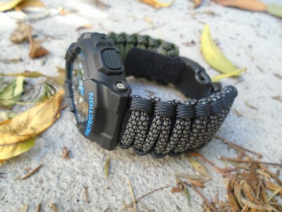 Adjustable Paracord Watch Band Paracord 550 Casio G-Shock