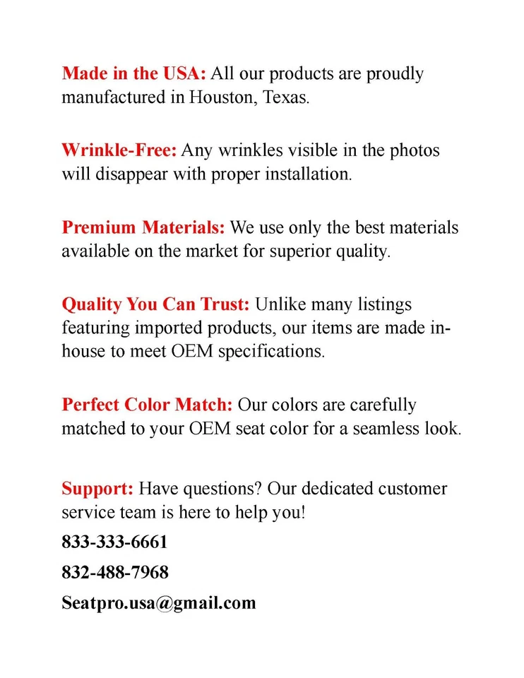 Front Bottom Density Foam Cushion for 2010 2011 2012 Chevy Silverado 1500 2500HD - Image 2 of 4