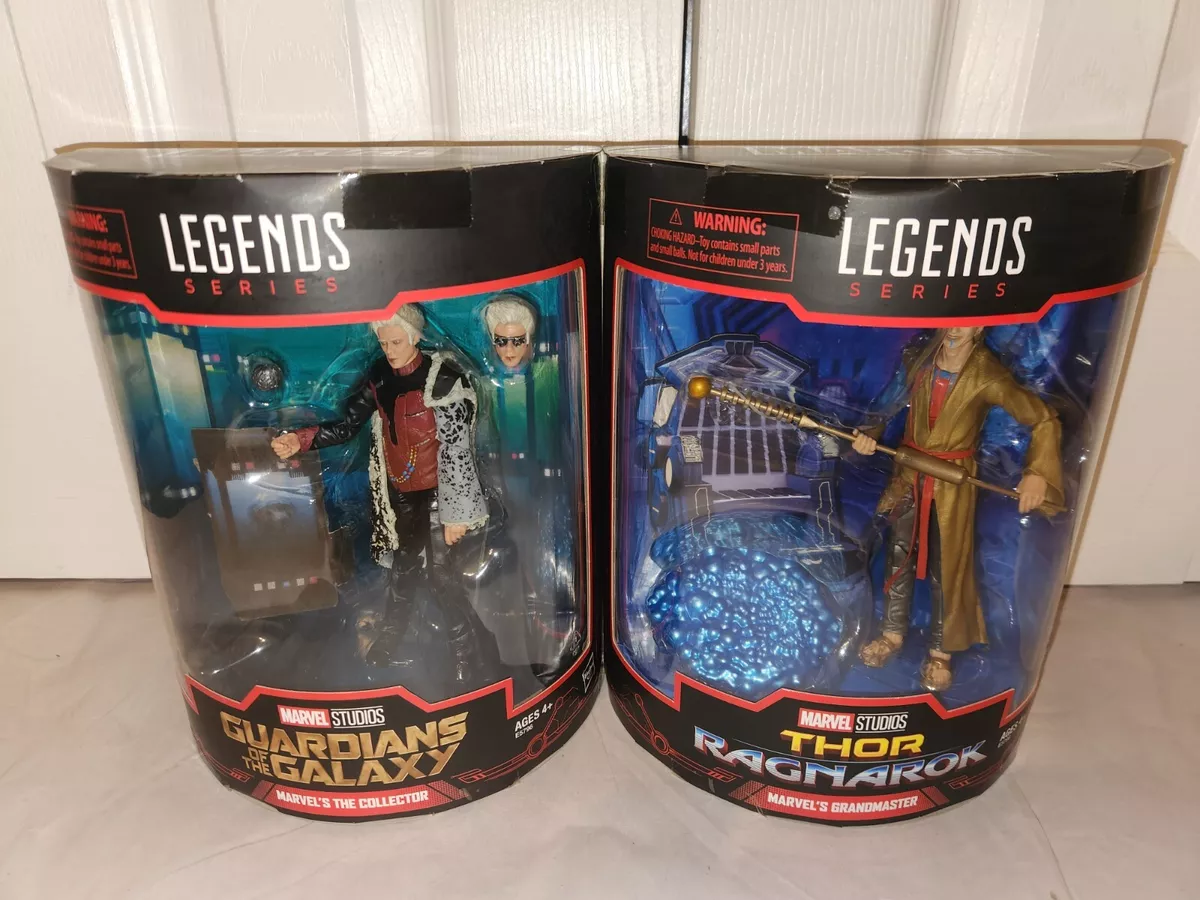 Hasbro Marvel Legends Series the Collector and the Grandmaster Action  Figures