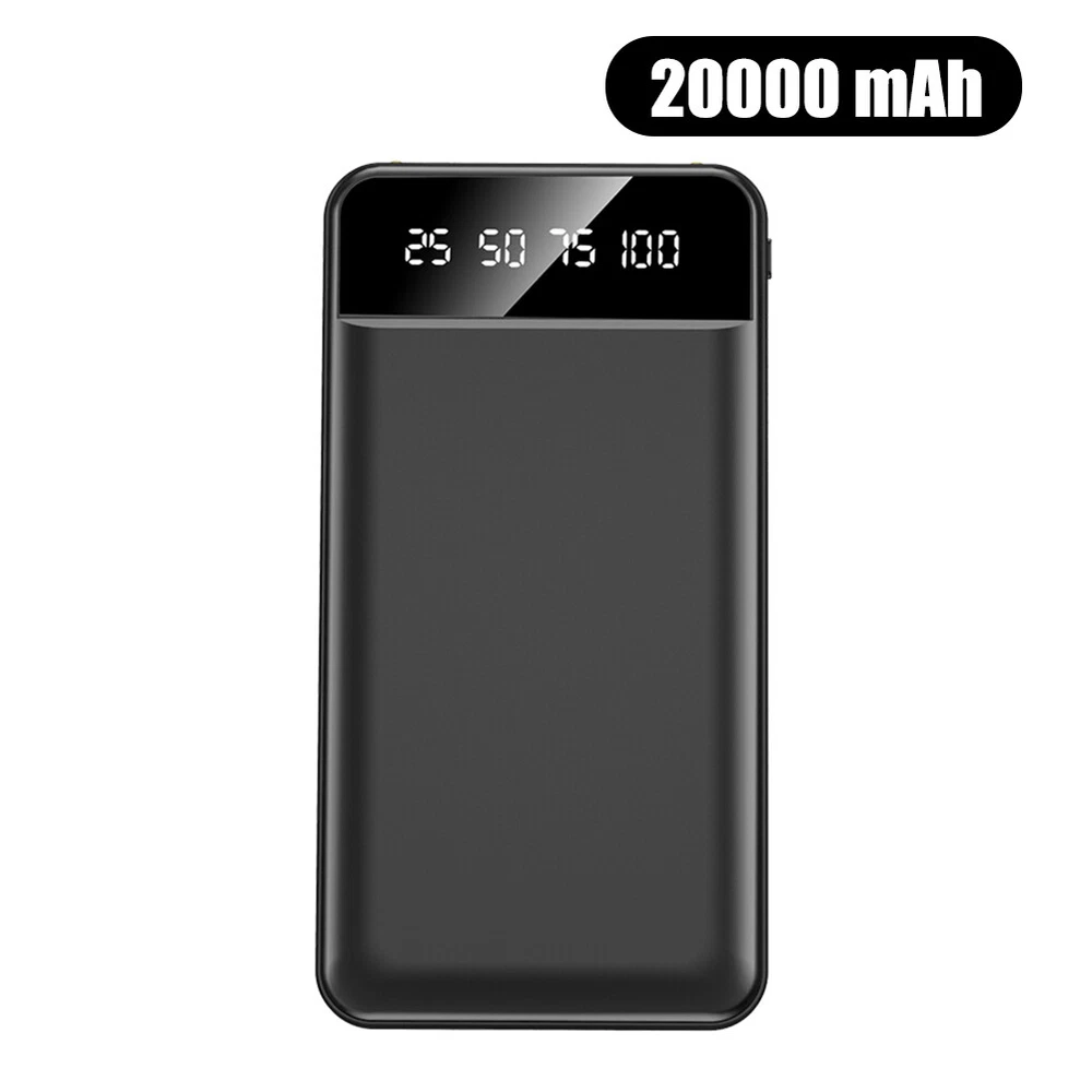 20000mAh Power Bank for Heated Jacket Vest 5V 2A External Battery