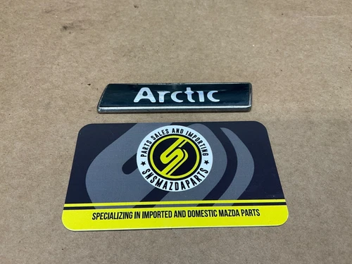 99-05 Mazda Miata MX5 OEM Fender Special Edition Badge Emblem Arctic Rare #1