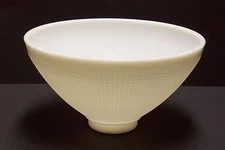 10" WHITE MILK GLASS DIFFUSER IES GLASS FLOOR LAMP SHADE 2 7/8" FITTER 61272J