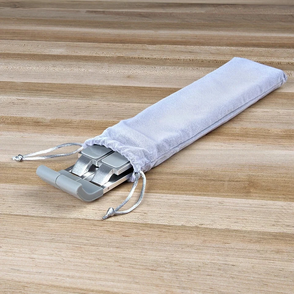 Ergonomic, Portable, Foldable and Height Adjustable Laptop Stand, Aluminium - Image 4 of 4