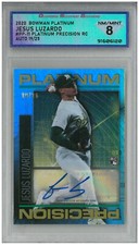 2020 Bowman JESUS LUZARDO #PP-11 Platinum Precision RC Auto 19/25 💎 DSG 8