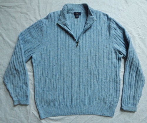 Brooks Brothers Wool Ribbed Knit Light 