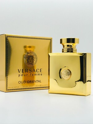 ヴェルサーチ ウードオリエルタル Versace Pour Homme Oud Oriental Parfum Spray 3.4 oz New In