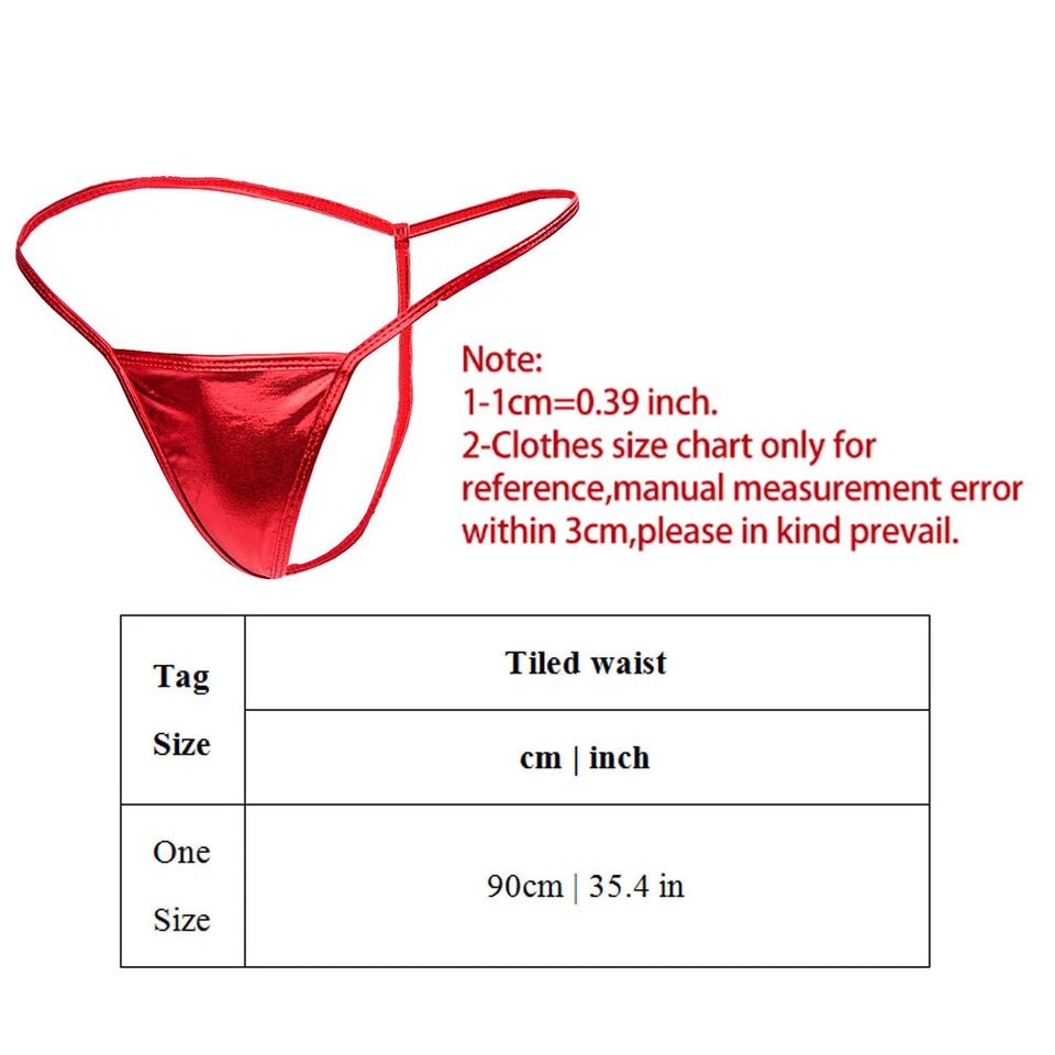 G-String-Höschen T-Rücken Slips Tangas Sexy Charmante Niedrige Taille Solide  > - Bild 2 von 4