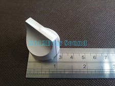 1x silver hifi 28 28mm Aluminum 6mm Shaft Volume Control KNOB Potentiometer