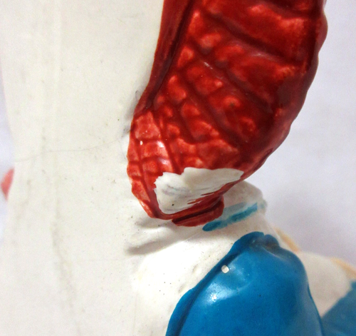 Vintage RAGGEDY ANN Figurine Bookend Plaster 6-1/4" Tall Bobbs-Merrill Co 1970 - Picture 12 of 12