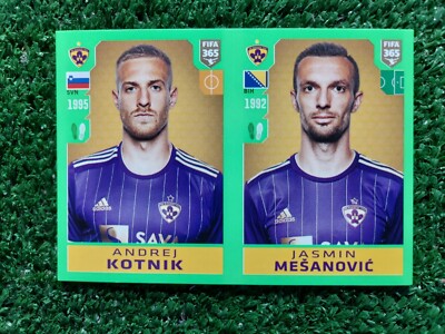 PANINI FIFA 365 2020 MARIBOR S45 KOTNIK MESANOVIC RED FIGURE  