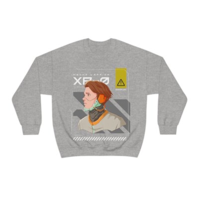 Japanese Anime Sci-Fi CyberPunk Futuristic Crewneck Sweatshirt