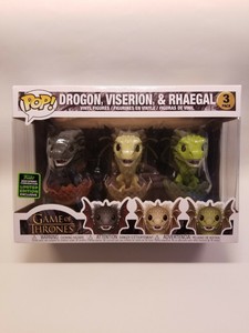 drogon viserion rhaegal funko