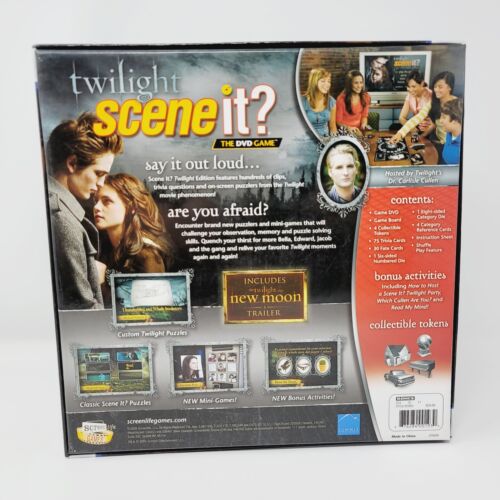 The Twilight Saga Scene it? DVD Game Includes Clips Images from Movies Complete - Picture 4 of 10