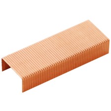 Copper Coloured Staples For Use In Most Staplers 24/6 - Box of 1000