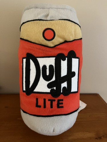 Simpsons Duff trockene Bierdose Plüschkissen 10 Zoll groß Universal Studios Themenparks