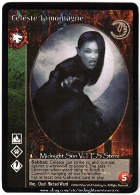 Celeste Lamontagne Gangrel Antitribu Gehenna V:TES VTES Vampire CCG