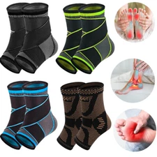 Tobilleras Deportiva Ajustable Compresión PROTECTOR DE TOBILLO Soporte Tobillera