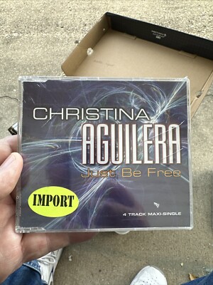 CHRISTINA AGUILERA RARE EU MAXI CD JUST BE FREE