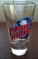 Souvenir Shot glass, Planet Hollywood, Phoenix AZ : Short-lived franchise 1994-9