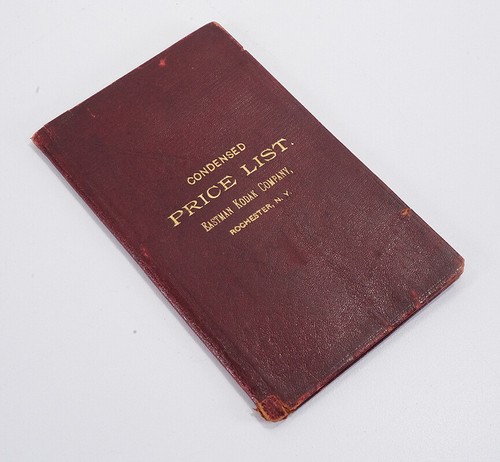 KODAK 1892 CONDENSED PRICE LIST/cks/221957 - 第 1/1 張圖片