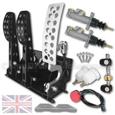 FLOOR MOUNTED CABLE PEDAL BOX WITH COMPLETE KIT - CMB0405