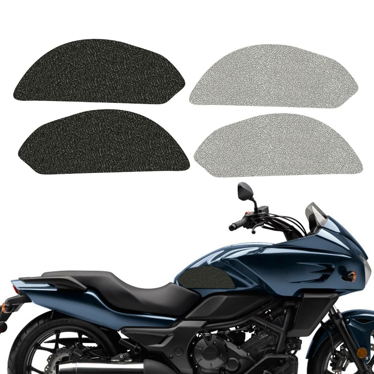 Anti-Slip Fuel Gas Tank Traction Pads Knee Grips for HONDA CTX 700